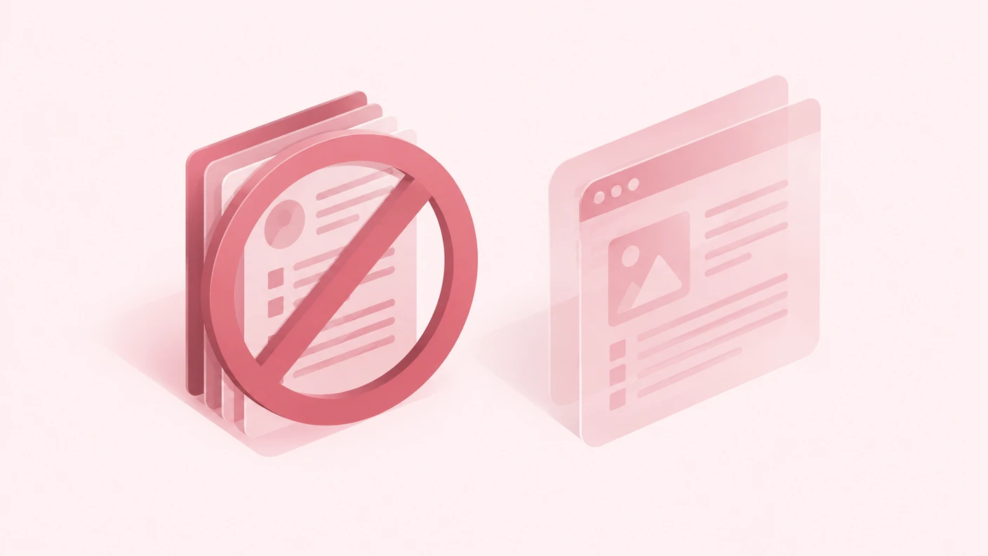 구글이 스팸 링크를 삭제하는 대신 랭킹 계산에서 무시하는 정책 변화를 보여주는 추상적인 이미지입니다. 백링크 처리 방식의 변화를 시각화합니다.